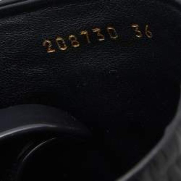 GUCCI Leather Studded Accents Boots - Picture 4 of 6
